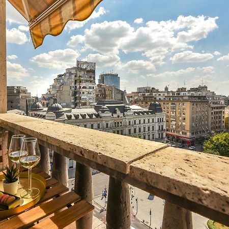 Chic Accommodation With Breathtaking Views Over Calea Victoriei - Your Central Heaven Bukarest Eksteriør billede